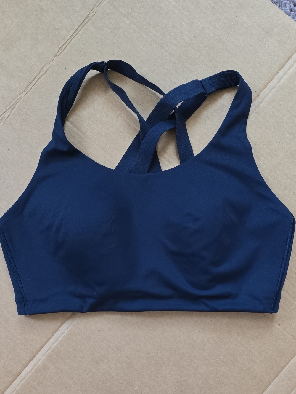 Lululemon navy blue exercise bra-36D